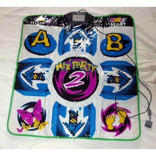 Tapis De Danse Plastifié Logic 3 - Dancing Pad - Mix'party 2 - Ps2