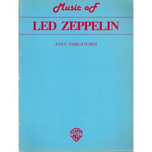 Partition Avec Tablatures Music Of Led Zeppelin
