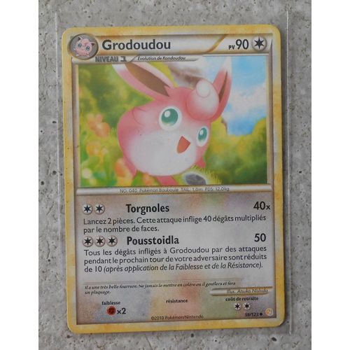 Grodoudou 56/123 - Heartgold Soulsilver - Vf