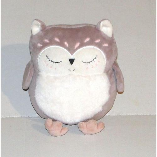 Doudou Chouette Amadeus Les Petits Peluche Oiseau Qui Dort