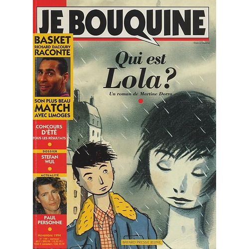 Je Bouquine N° 129 : Qui Est Lola?