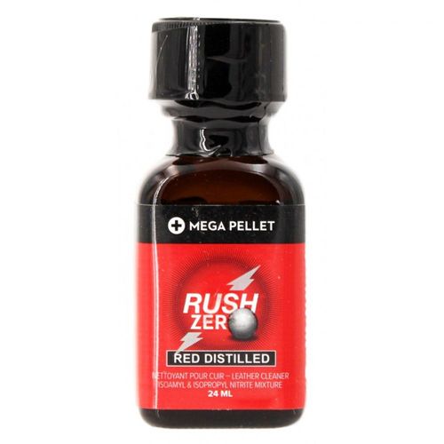 Poppers Nitrite D'amyle Poppers Rush Zero Red Distilled 24ml Bgp Poppers