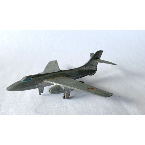 Avion Miniature Dinky Toys Numéro 60 B Vautour , Modèle Réduit En Métal Made In France Par Meccano
