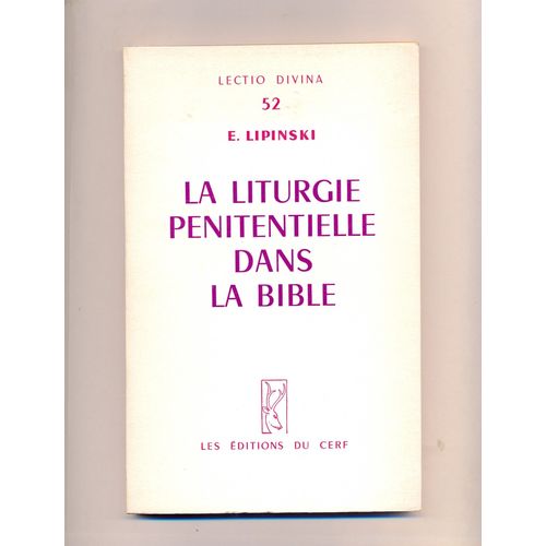 La Liturgie Pénitentielle Dans La Bible