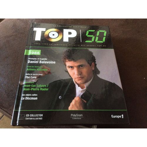 Livre + Cd Collector Top 50 La Collection Officielle 1986