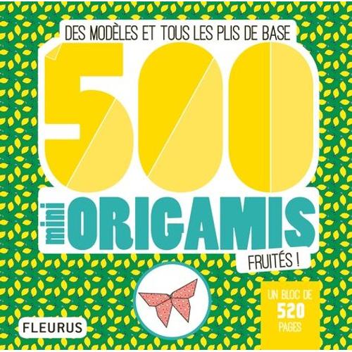 500 Mini Origamis Fruités !