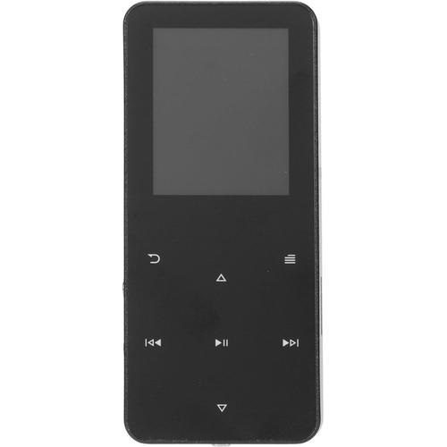 Lecteur MP3 4.2, Radio FM, Lecture de Livres électroniques, Touche Tactile, Lecteur de Musique, écran Couleur 1,8 Pouces avec Haut-Parleur pour Le Sport (16GB)