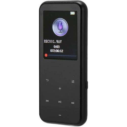 Lecteur de musique MP3, prend en charge une carte mémoire jusqu'à 256 Go, MP3 HD Streaming stable pour la maison (4,6 cm)