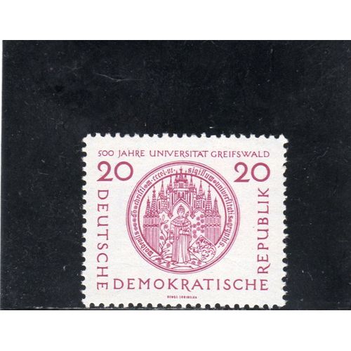 Timbre-Poste DAllemagne (République Démocratique)
