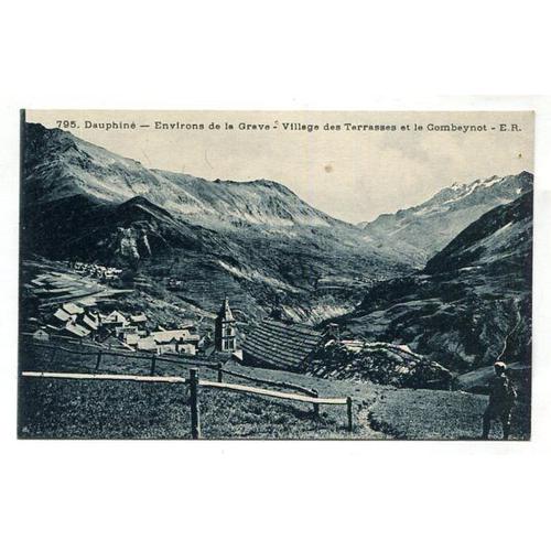 Carte Postale - Dauphiné - Environs De La Grave - Village Des Terrasses Et Le Combeynot - Hautes Alpes - 05