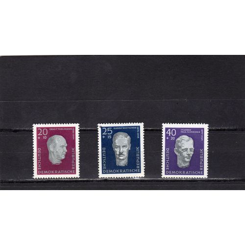 Timbres-Poste DAllemagne (République Démocratique)