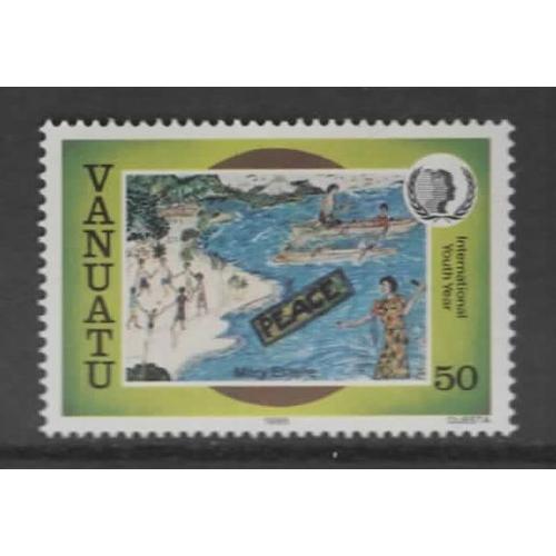 Vanuatu, Timbre-Poste Y & T N° 724, 1985 - Année Internationale De La Jeunesse, Paix