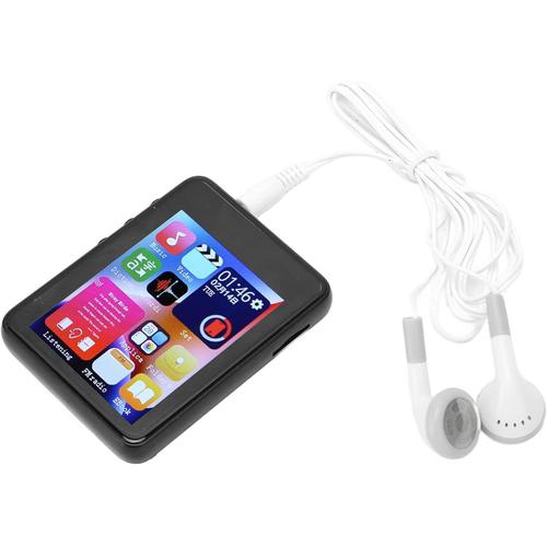 Lecteur MP3, batterie 500 mAh 2,4"" Full Touch Screen HD réduction du bruit, lecteur MP3 pour l'école (4 Go 64 Go)