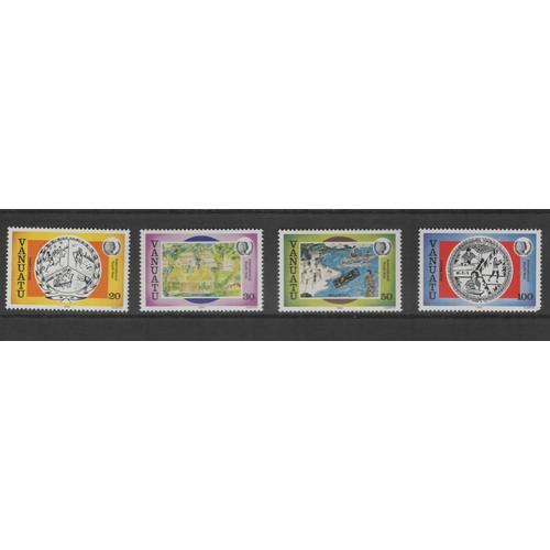 Vanuatu, Timbres-Poste Y & T N° 722 À 725, 1985 - Année Internationale De La Jeunesse