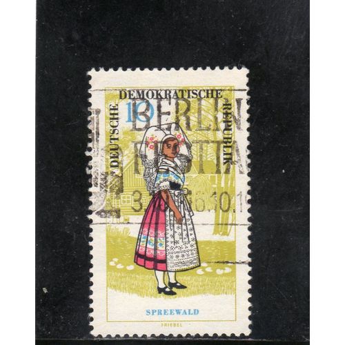 Timbre-Poste DAllemagne (République Démocratique)