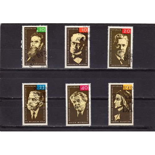 Timbres-Poste DAllemagne (République Démocratique)