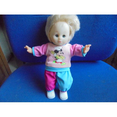 Walt Disney Company- Jolie Poupée Blonde À Déshabiller - 25 Cm