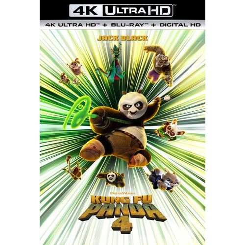 Kung Fu Panda 4 [Ultra Hd] With Blu-Ray, 4k Mastering, Digital Copy