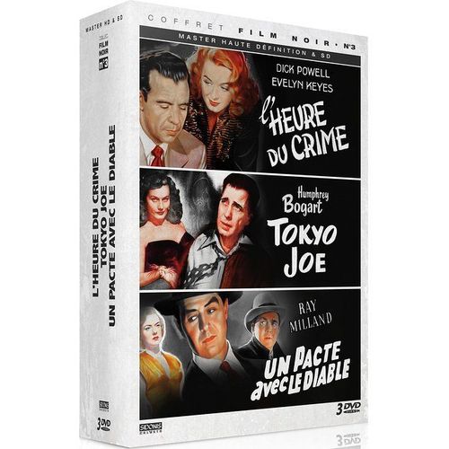 L'heure Du Crime + Tokyo Joe + Un Pacte Avec Le Diable - Pack