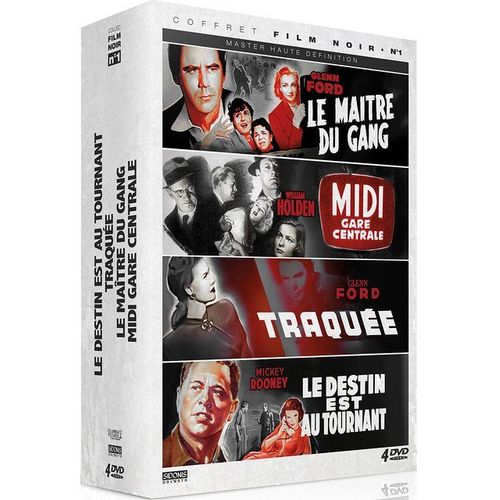 Le Maître Du Gang + Midi Gare Centrale + Traquée + Le Destin Est Au Tournant - Pack