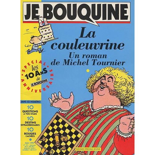 Je Bouquine N° 121 : La Couleuvrine - De Michel Tournier