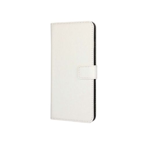 Etui A Rabat Samsung Galaxy S6 Edge Plus Blanc Eco-Cuir (Pu)
