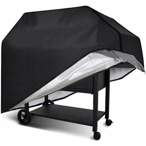 Housse Barbecue campingaz barbecook rectangulaire L-170 * 61 * 117CM Bâche de Protection BBQ Résistante 210D Oxford Couverture de Grill Imperméable Antipoussière Anti-UV Anti-vieillissement