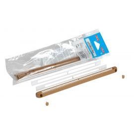 Kit simple entrée d'air réglable 30m³ + Cache vis + Vis NICOLL - Bois clair - 1KVR130C