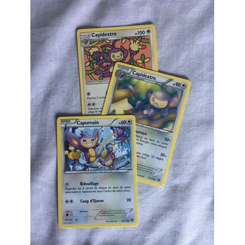 (2223) 2x Capidextre + Capumain Pokemon