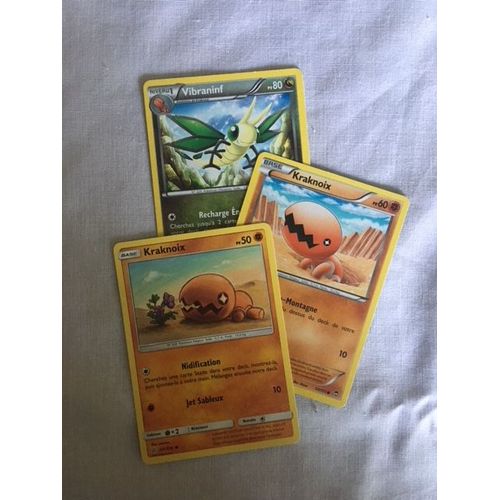 (430) 2x Kraknoix + Vibraninf Pokemon