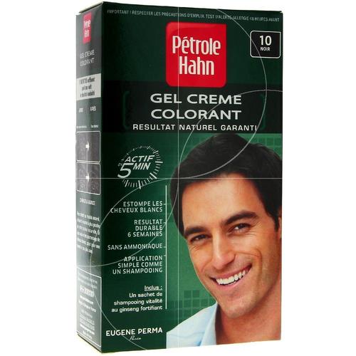 Pétrole Hahn - Gel Crème Colorant Ton Sur Ton Sans Amoniaque 10 Noir 