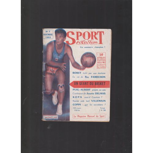 Sport Selection N° 7 Du 01/11/1952