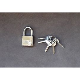 Cadenas en acier cémenté de 30 mm + 5 clés