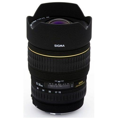 Objectif Sigma EX - Fonction Zoom - 15 mm - 30 mm - f/3.5-4.5 DG Aspherical IF - Canon EF