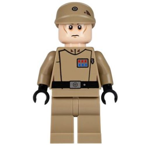 Lego Star Wars Rebels Imperial Officer (Captain / Commandant / Commander) - Dark Tan Uniform Sw0623 Du Set 75082 75106