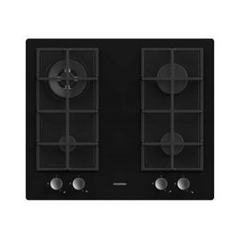 Rosières Sublime RVG6BR4SB Table de cuisson au gaz Noir - 4 foyers