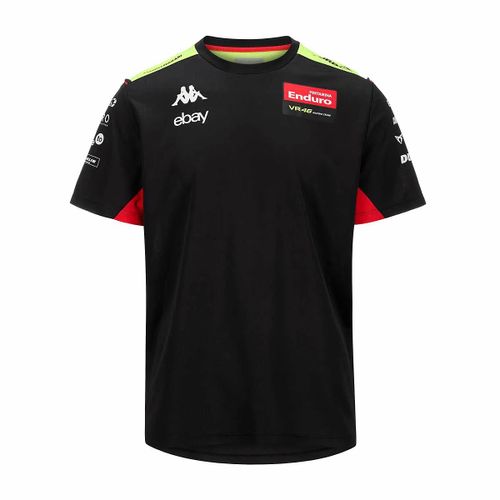 T-Shirt Amirymone Adulte Pertamina Enduro Moto Gp Officiel Homme Noir