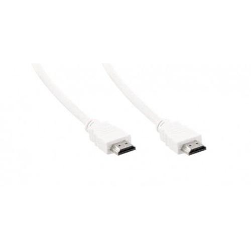 TNB HDMI2WH - Câble HDMI M/M 19 broches 2m - blanc