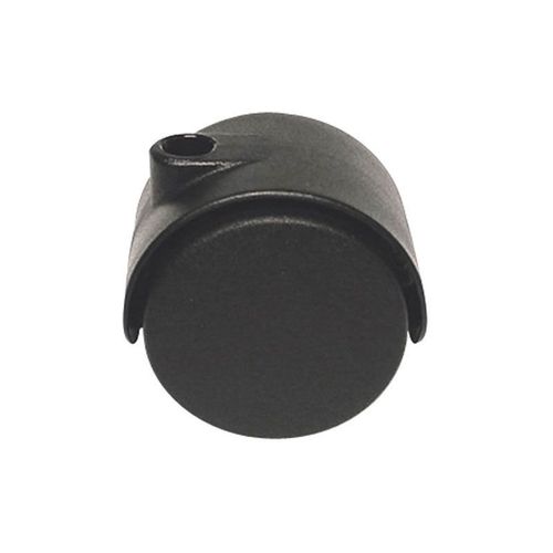 Roulette pivotante Ø40 sans fixation - Charge : 30 kg - Blocage : Sans - Décor : Noir - Hauteur utile : 41 mm - GUY RAYMOND