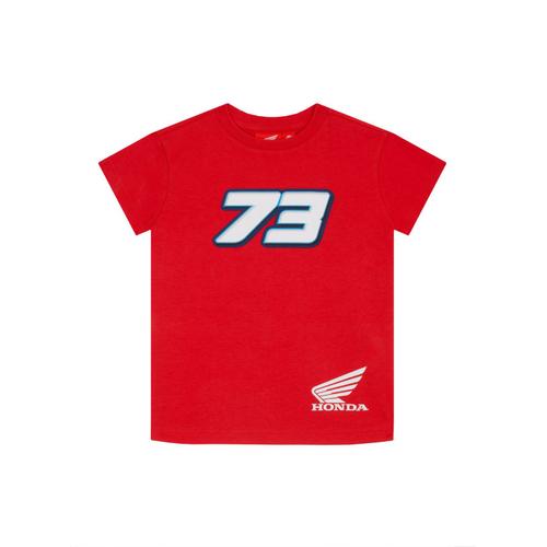 T-Shirt Enfant Hrc Honda Racing Dual Alex Marquez 73 Officiel Motogp
