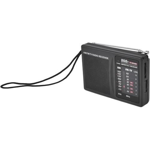 Radio FM Am pour la Maison, Casque d'écoute, Prise TV, Réglage de Poche Portable, Haut-Parleur, Son, Commutateur de Bande FM Am, Mode Arrière FM.TV Am, 2 Modes pour Radios de