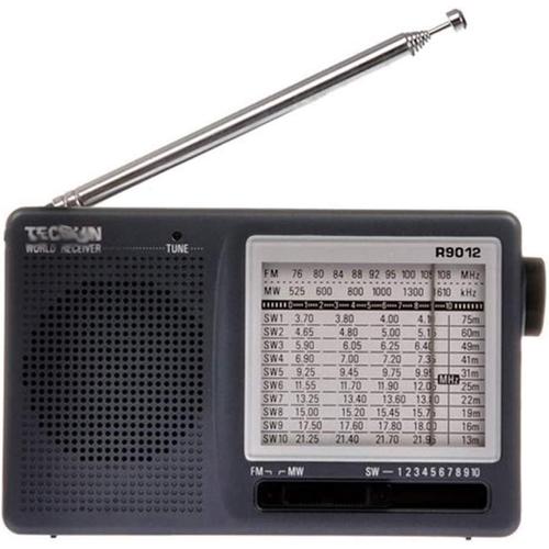 Portable AM Radio FM 12 Bandes FM/AM/Ondes Courtes Radio récepteur Radio multibande Portable Best Radio 13 * 8 * 3cm