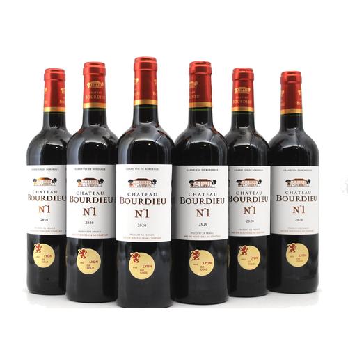 Château Bourdieu N°1 2020 Grand Vin De Bordeaux - 6x75cl