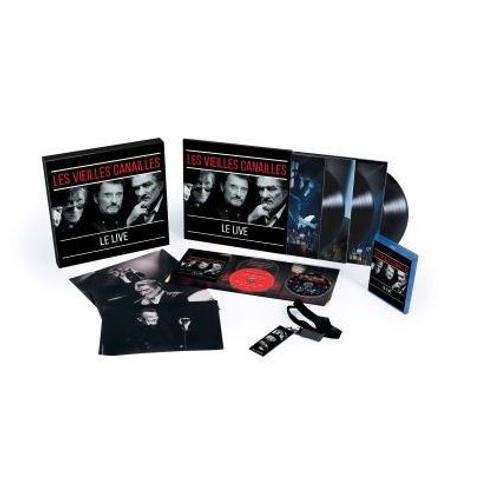 Les Vieilles Canailles - Le Live ! Coffret Collector