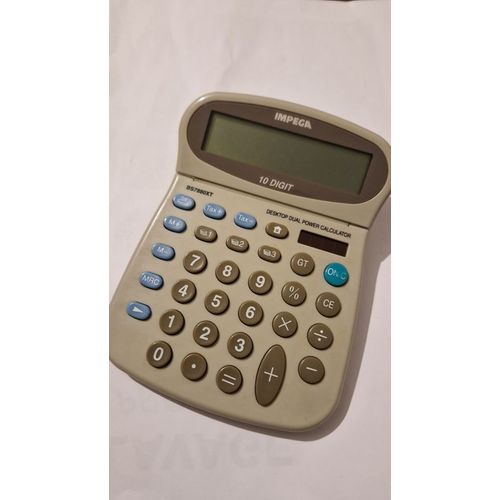 Calculatrice IMPEGA BS7830X 10 chiffres
