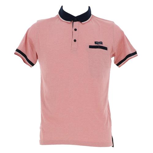 Polo Manches Courtes Deeluxe Drexler Po M M+ Rose