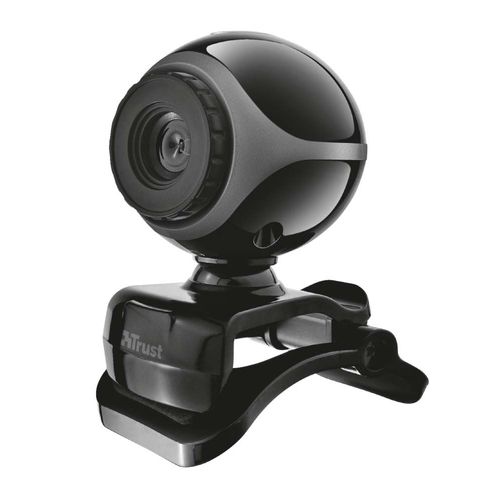 Trust EXIS WEBCAM - Noir/Silver