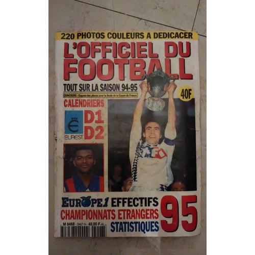 L'officiel Du Football 94-95