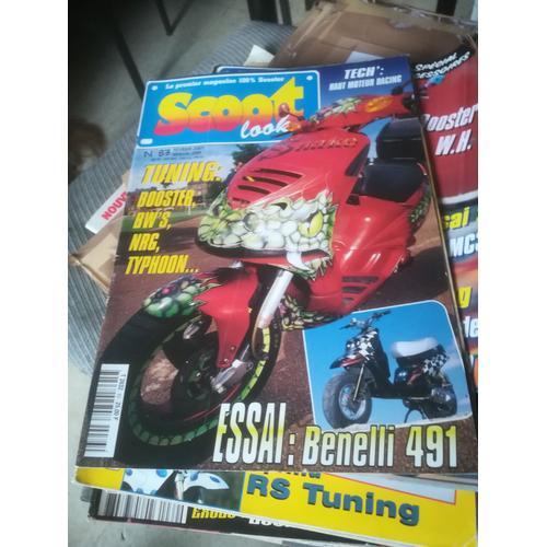 Scoot Look 83 De 2001 Benelli 491 Rage,Booster Taz,Nitro Green Ghost,Booster Spirit,Speedfake Eagle,Nrg Snake,Booster Viper,Typhoon,Cbr900