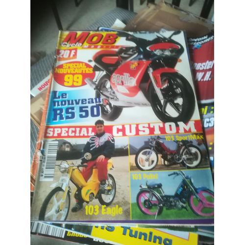 Mob Cyclo Magazine 29 De 1999 Aprilia Rs50,Gilera Gsm 50,Aprilia Rs50 Racing Spirit,103 Sportmax,103 Polini,103 Eagle,Conti G2